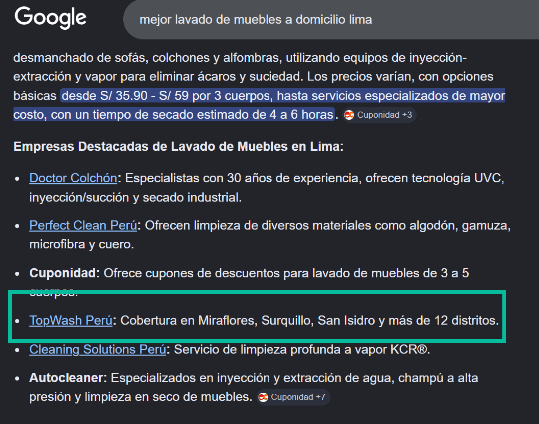 posicionamiento geo